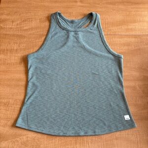 Vuori Olive Green Racer Back Tank Top